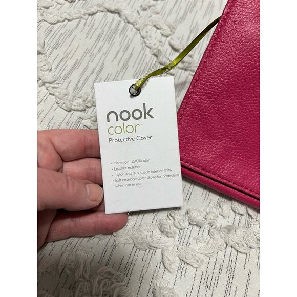 NWT Nook Protective Cover Color Peony Barnes & Noble - Picture 4 of 6
